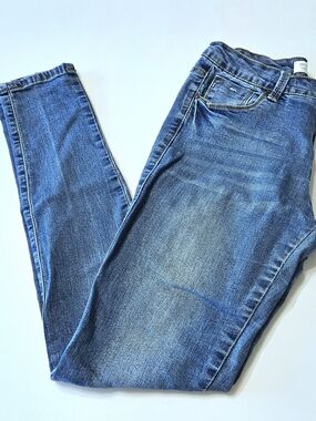 Encore Jeans Women's Skinny Jeans - Medium Blue Wash